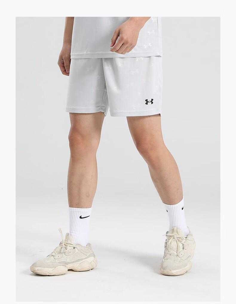 Шорты спортивные Under Armour, мужские, дышащие, для баскетбола, летние, колено