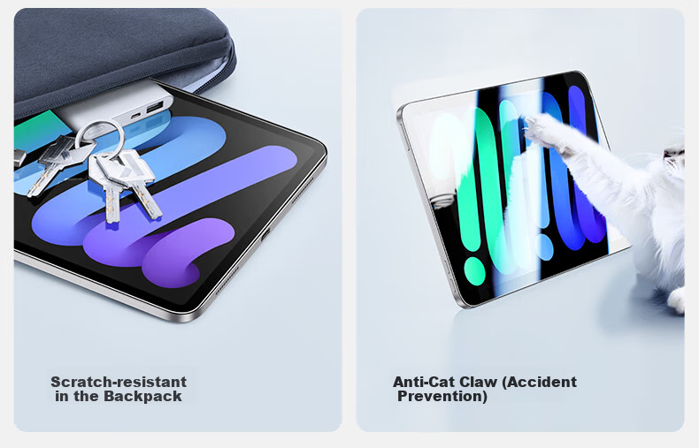 Защитное стекло для iPad mini 7/6, 8.3 дюйма, противоударное, антибликовое, HD Clear