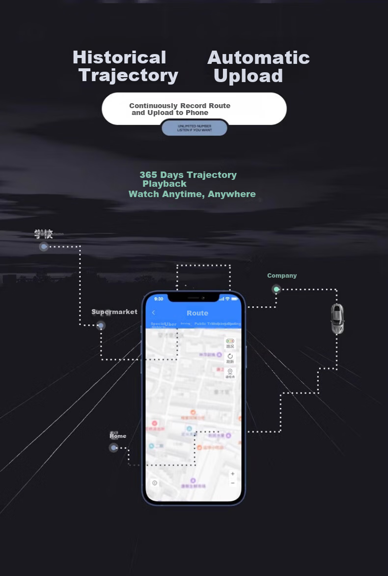 GPS-трекер Hangtianzijin, мини-устройство с сильным магнитом для отслеживания велосипедов и электромобилей, устройство Beidou против потерь