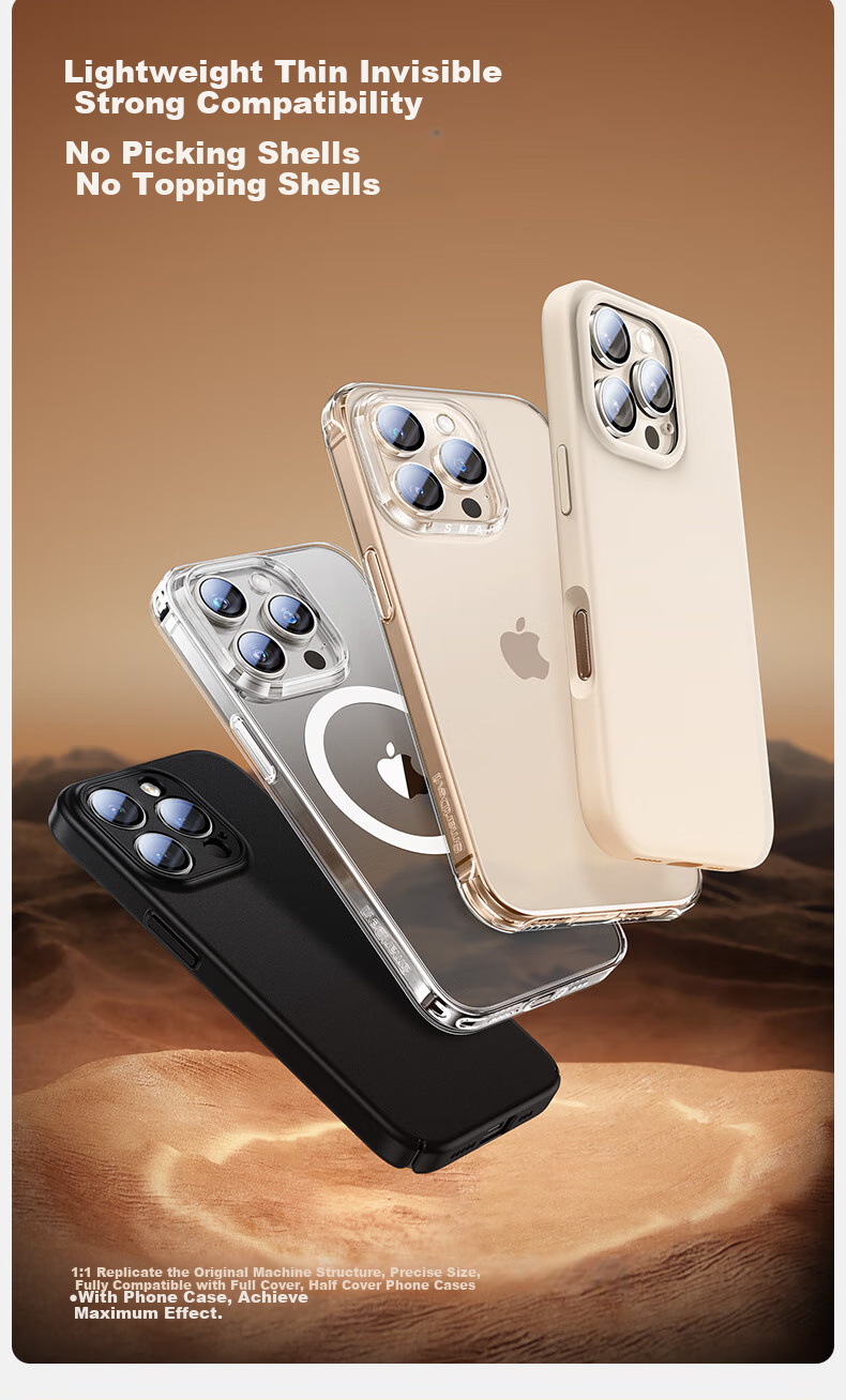Защитная пленка SmartDevil для камеры iPhone 16/16 Plus, прозрачная, полное покрытие, защита от царапин, для независимых объективов, 1 комплект без чехла