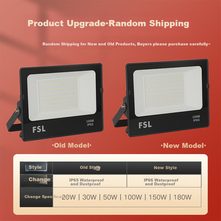 FSL Foshan Lighting светодиодный прожектор, уличный прожектор, наружный светильник, садовый фонарь, 50 Вт