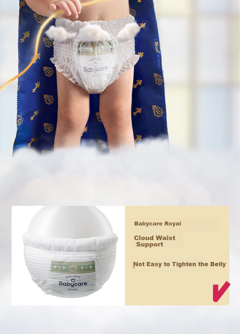 Подгузники-трусики Babycare Royal Lion Kingdom, размер XXL, 4 шт.