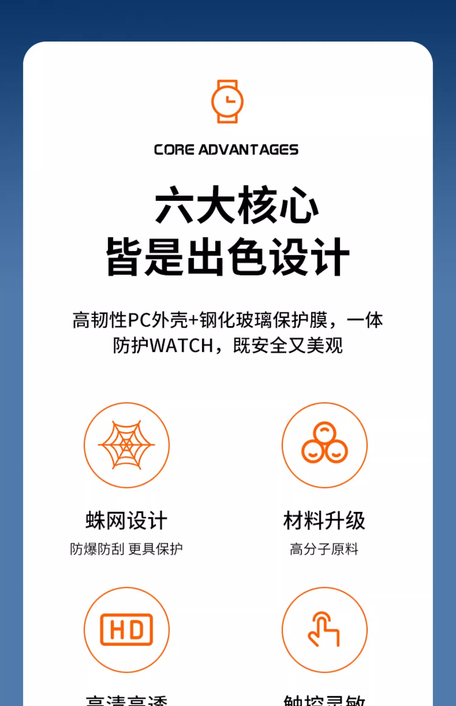 Защитный чехол-крышка с защитой экрана для Huawei WATCH FIT 3