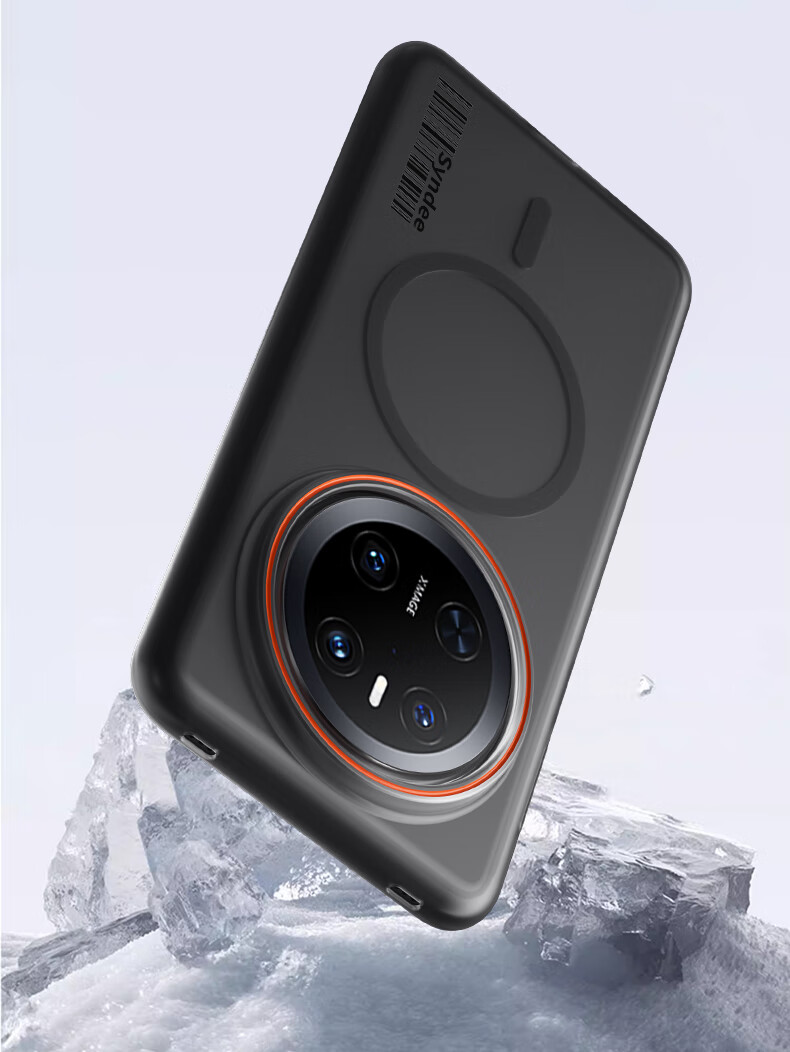 Чехол Baozou для Huawei Mate 70 Pro/Pro+, противоударный, с защитой от отпечатков пальцев, серый