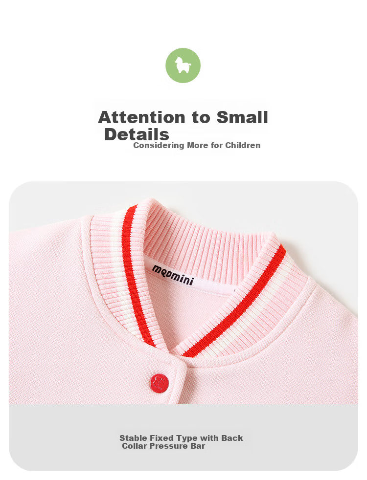 Детская куртка MQDMINI, бейсбольная куртка для мальчиков и девочек, кардиган для малышей, верхняя одежда для прогулок, с 3D-куклой, синяя, размер 110