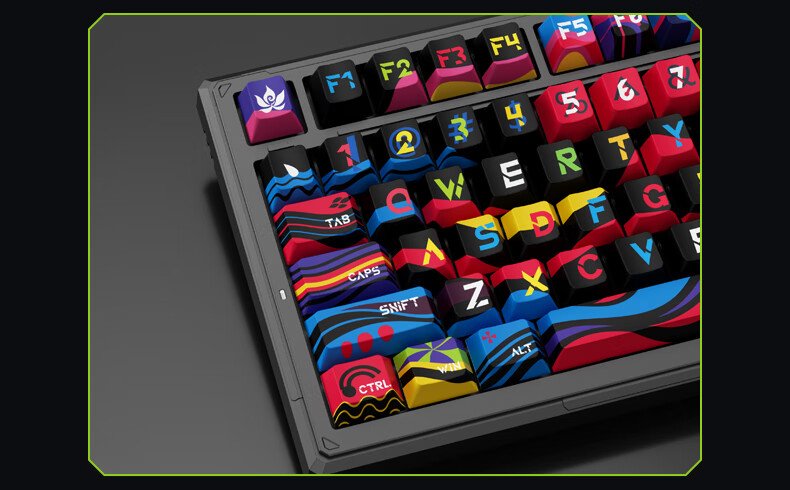 Механическая клавиатура Ikbc K75, 83 клавиши, трехрежимная, RGB-подсветка, беспроводная, Bluetooth, проводная, Xingyue Silent Switches