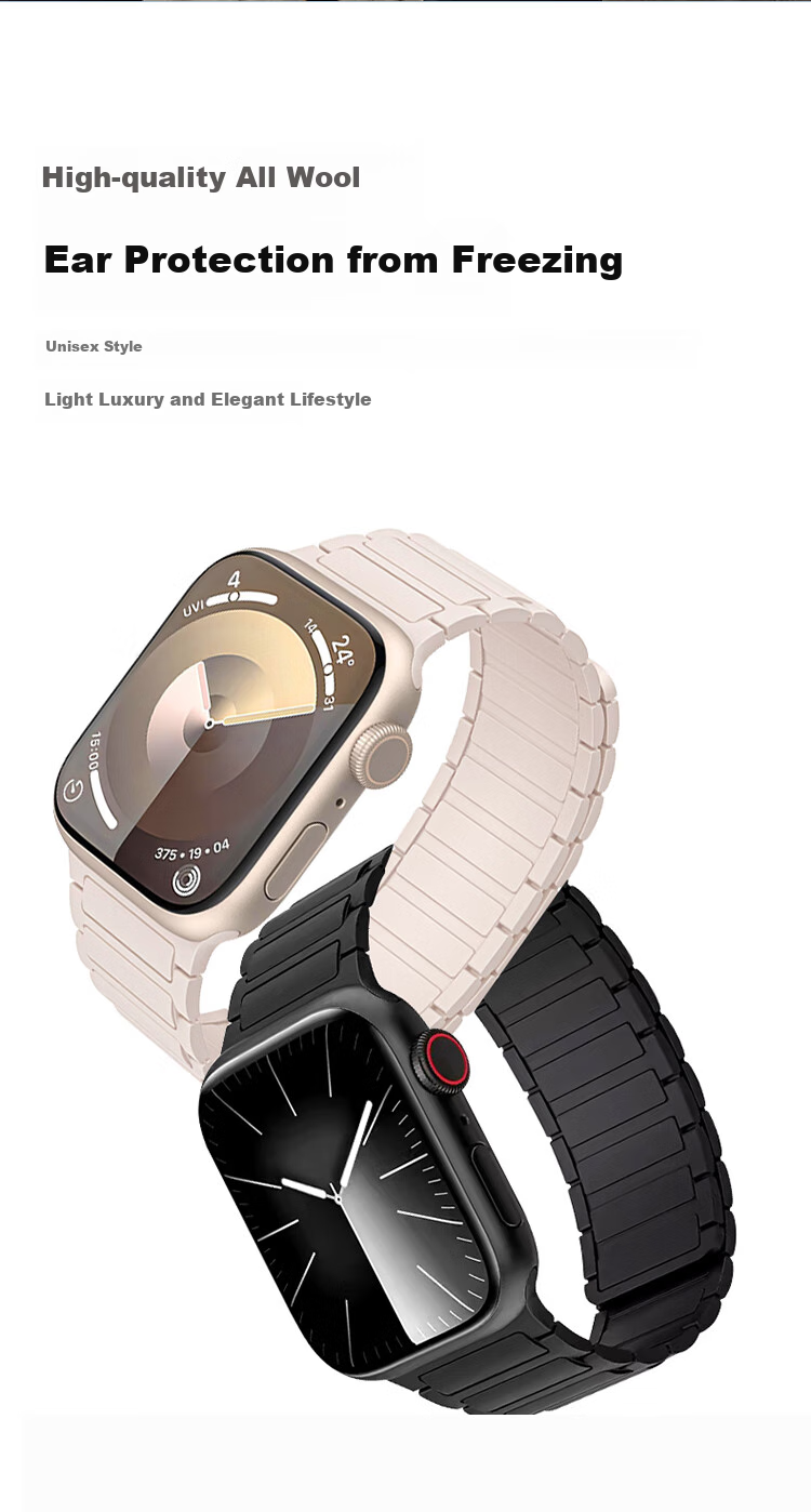 Ремешок MSSM для Apple Watch S11/S10, силиконовый, с магнитным креплением, спортивный, цвет "Звездная пыль"