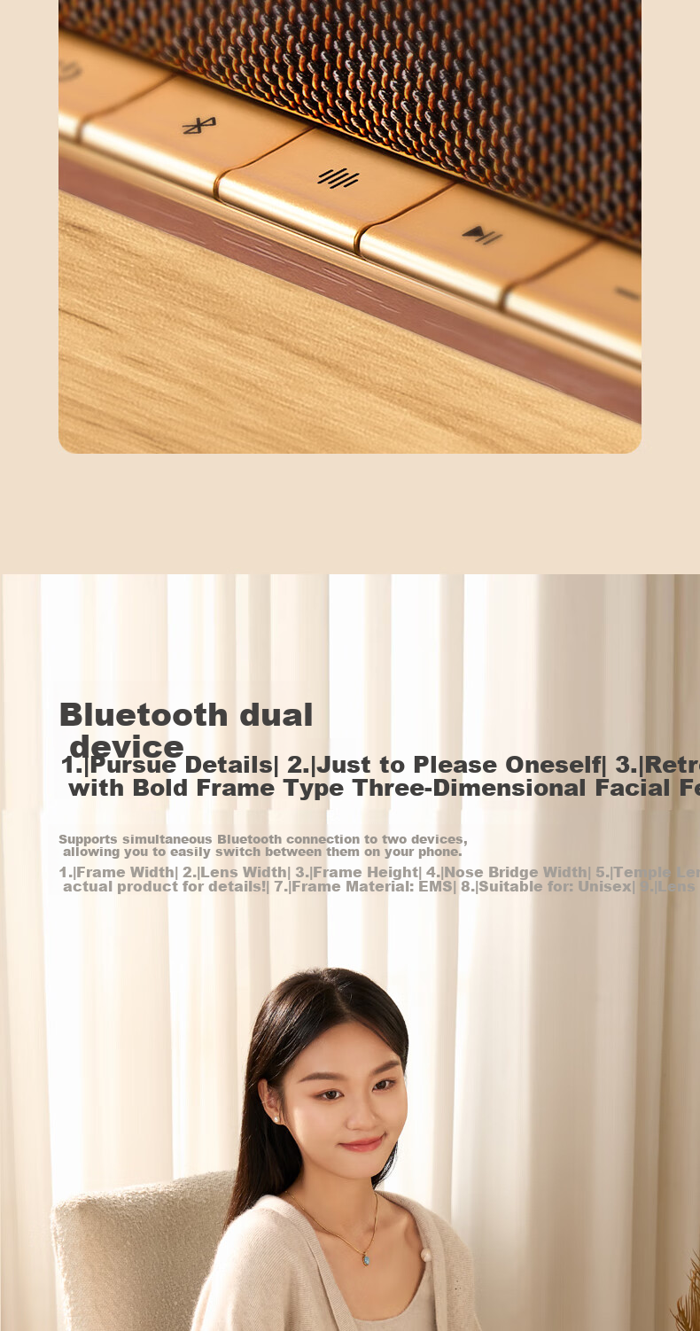 Портативная Bluetooth-колонка EDIFIER M285 Retro, Bluetooth 5.4, ручная, для дома и улицы, долгая работа от батареи, сертификация Gold Standard, цвет под дерево, подарок на Новый год