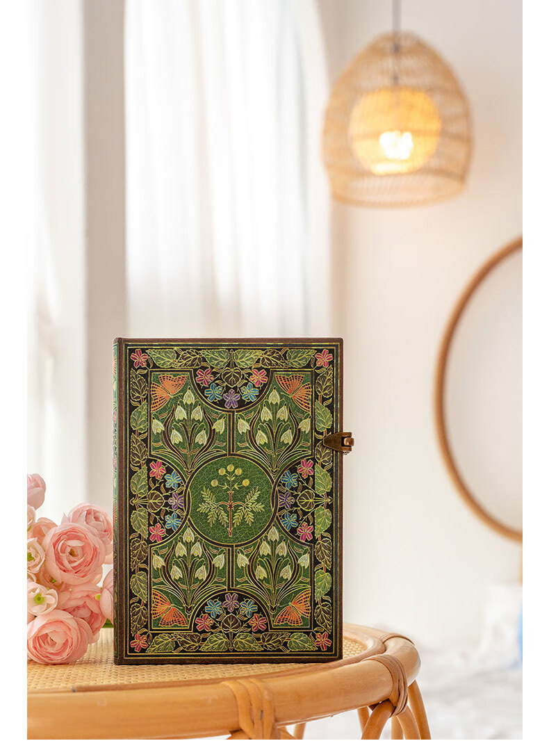 Импортный блокнот Paperblanks, винтажный дневник-журнал, подарок для женщин и студентов, праздничный юбилейный подарок, креативный сувенир, красочный поэтический блокнот среднего размера