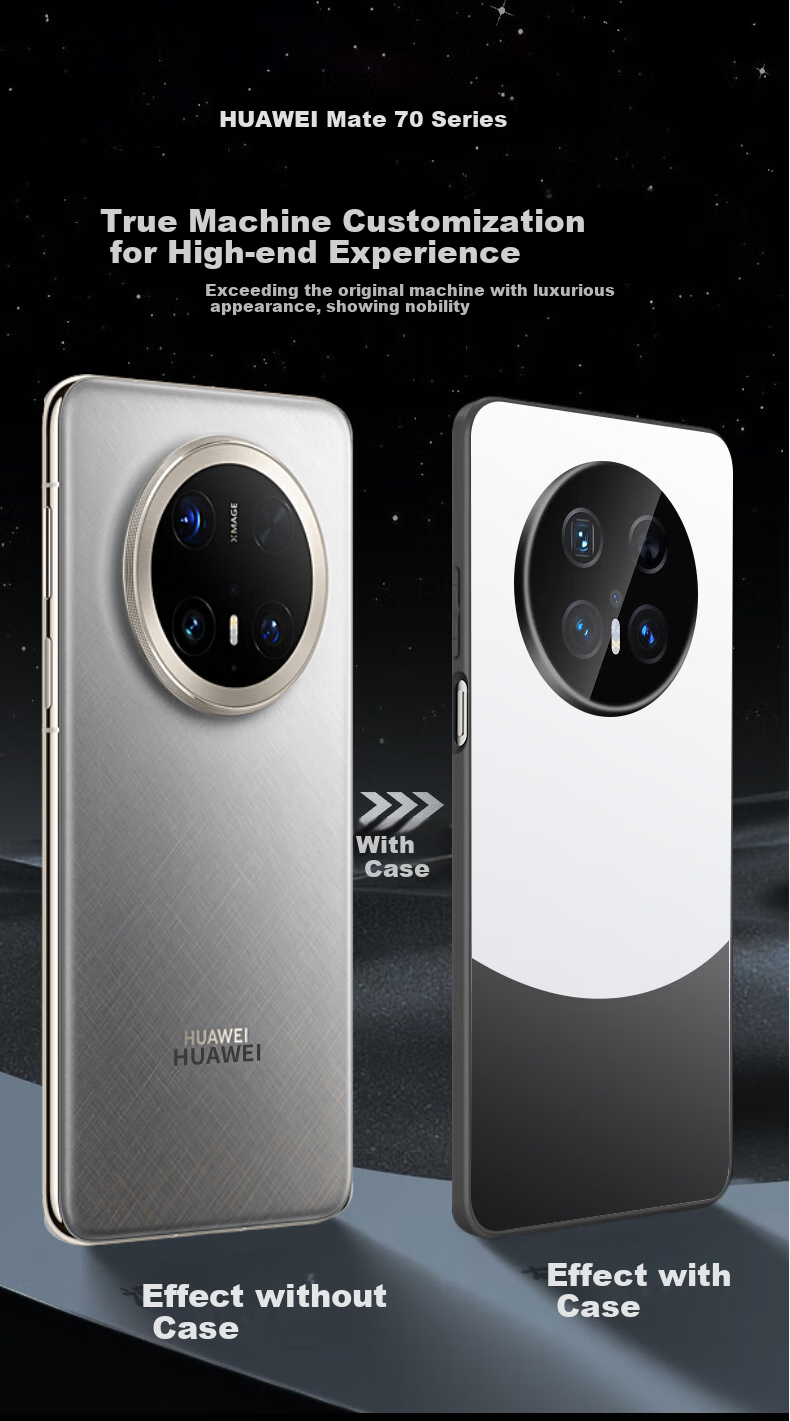Чехол KEKLLE для Huawei Mate 70 Pro, противоударный, ультратонкий, защищающий камеру, цвет Xuan Bai