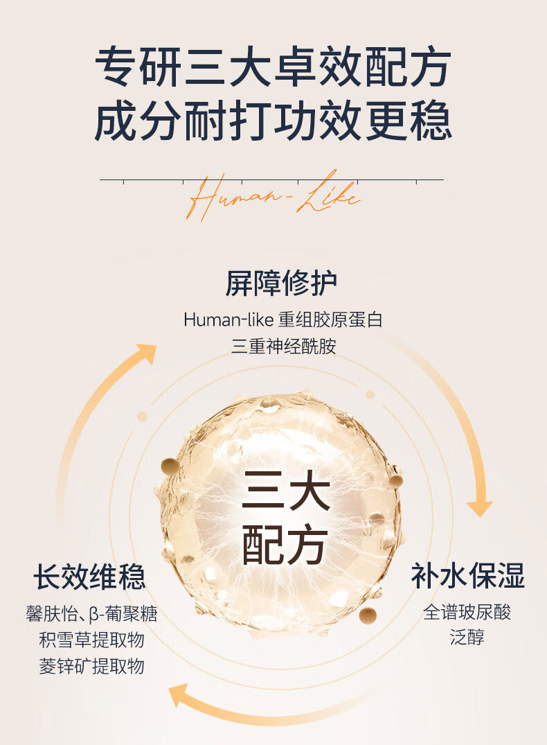 可丽金（COLLGENE）Human-like重组胶原蛋白健肤喷雾补水保湿爽肤水敏肌可用 50ml 
