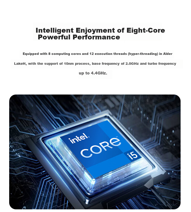 Моноблок Coocaa Skyworth 27 дюймов, 12-е поколение Intel Core i5-12450H, 16 ГБ ОЗУ, 512 ГБ SSD, Windows 10, белый