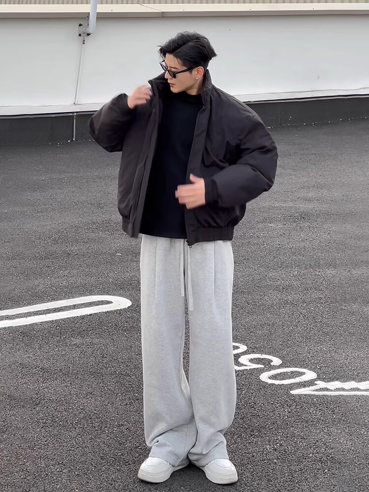 Мужские брюки прямого кроя