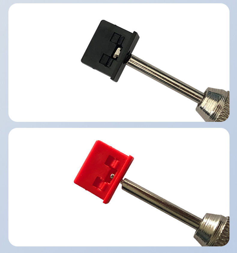 USB-блокиратор Suoli, заглушка для USB-порта, физическая защита от кражи данных, пылезащитная, черная, 100 шт. + 4 инструмента