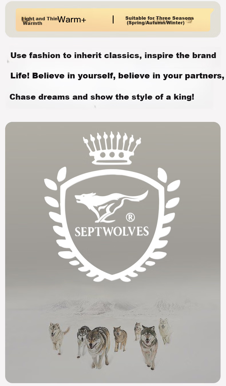 Термобелье SEPTWOLVES мужское, комплект из 100% хлопка, антибактериальное, осенне-зимнее, V-образный вырез