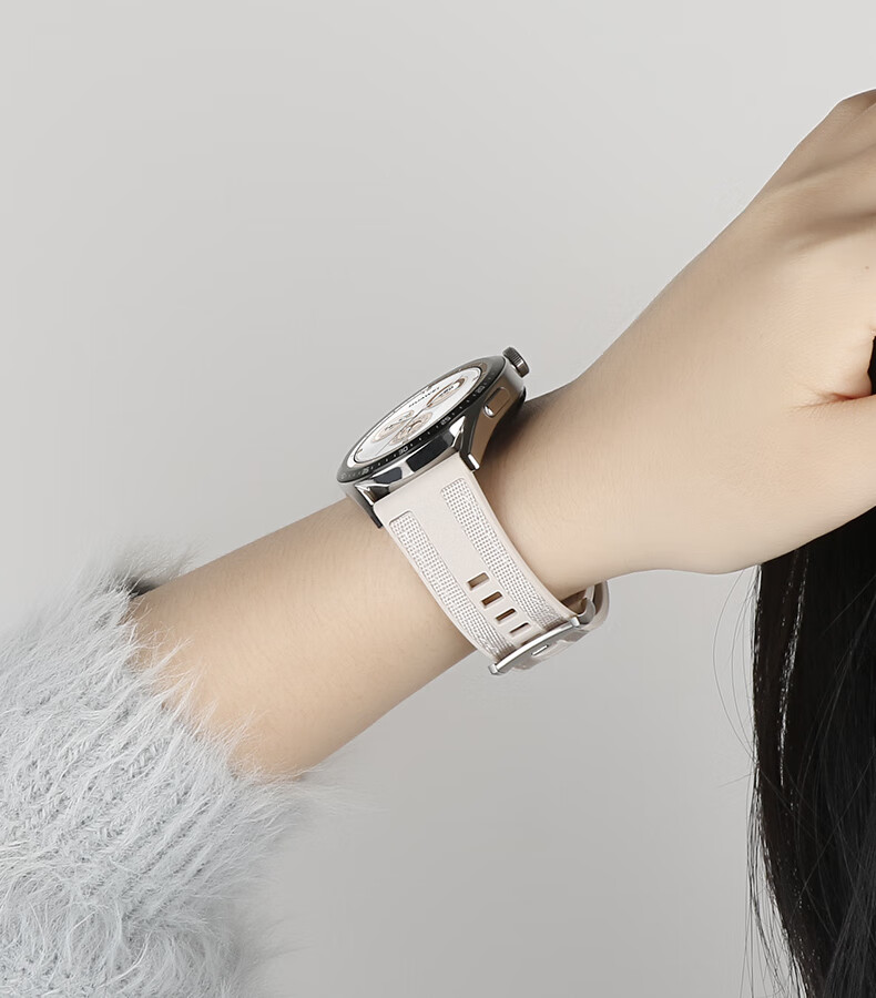 Ремешок Weiqiantu для Huawei Watch GT6/GT5/5pro/Watch5/4/4pro/3/3pro/GT4/3, нейлон + силикон, 22 мм, [Звездное небо]
