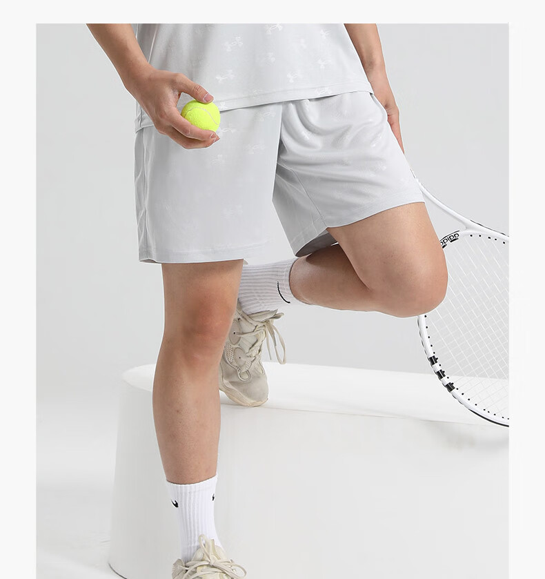 Шорты спортивные Under Armour, мужские, дышащие, для баскетбола, летние, колено