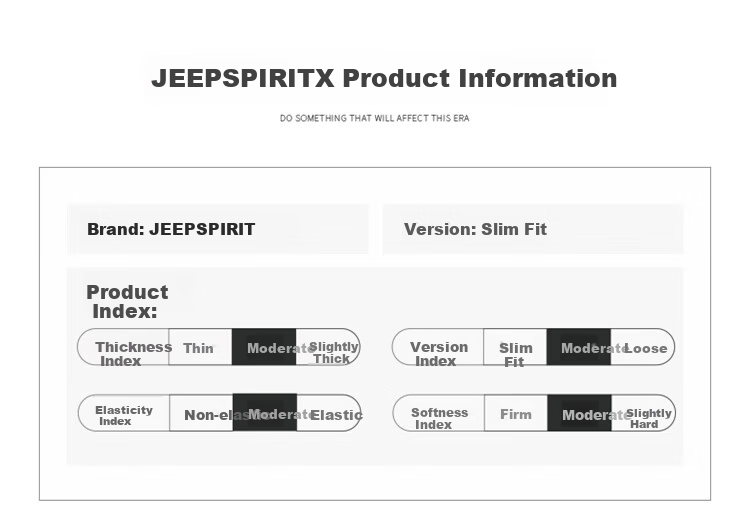 JEEP SPIRIT Мужские повседневные брюки, осенне-зимний корейский стиль, деловые эластичные прямые брюки, серые, размер 36