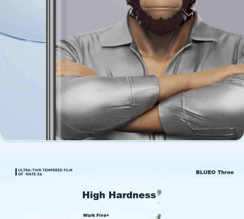 Защитное стекло BLUEO для Huawei Mate X6, полноэкранное, противоударное, HD, прозрачное