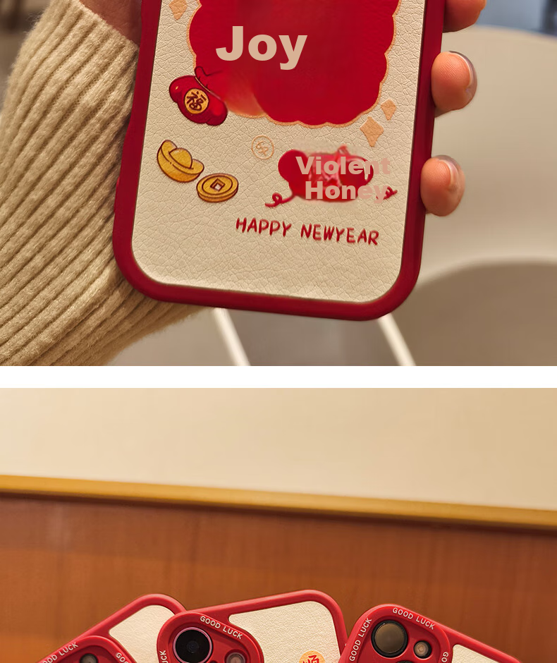 Чехол ALittleFlower для Apple iPhone 16 Plus, противоударный, из овечьей кожи, простой стиль
