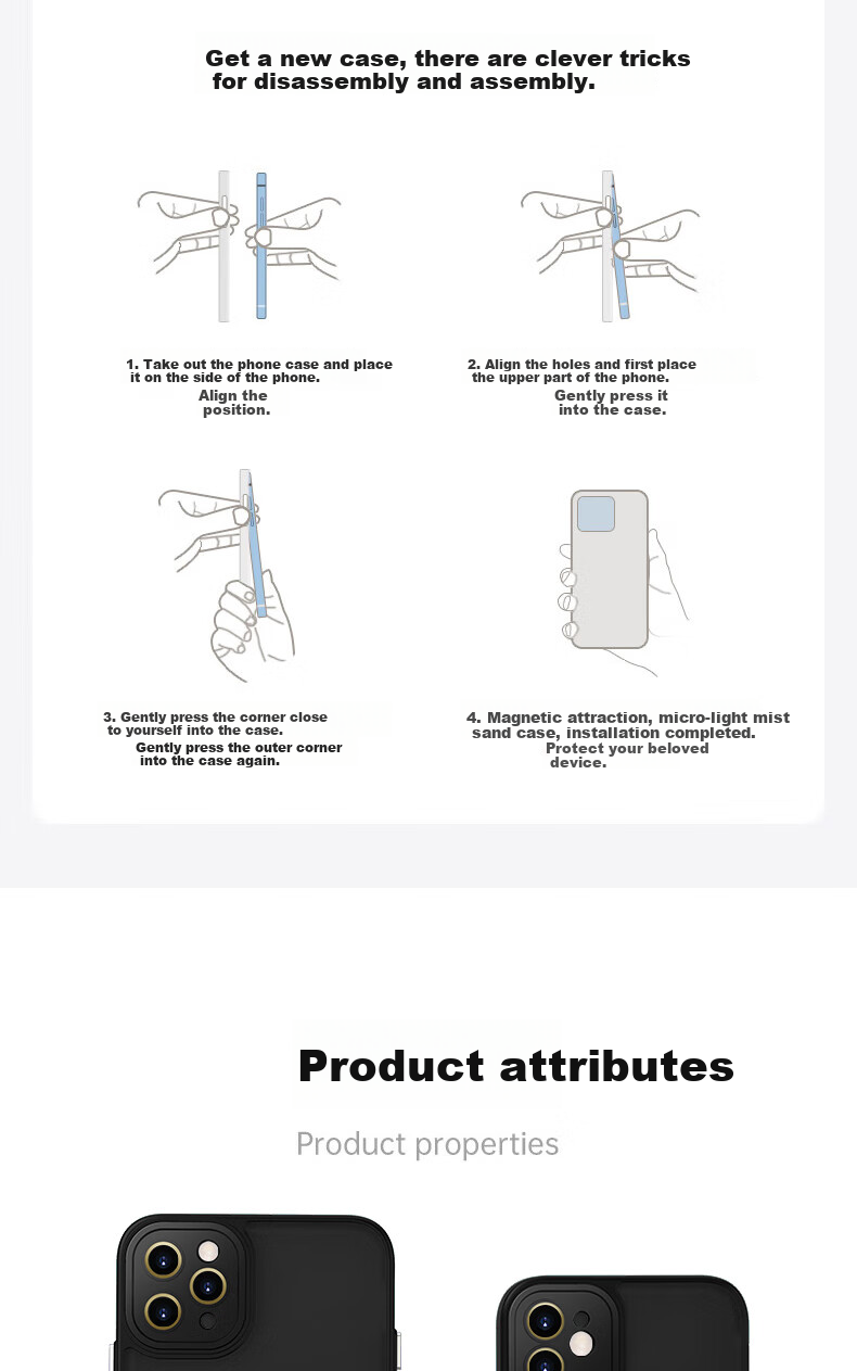 KEKLLE Чехол для iPhone 12, полупрозрачный матовый, розовый
