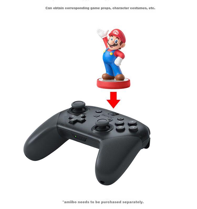 Nintendo Switch Pro Controller First Generation OLED Long-Lasting Gamepad Hong Kong Version, Metroid Prime 2 Limited Edition Controller, Switch Accessories, Bluetooth