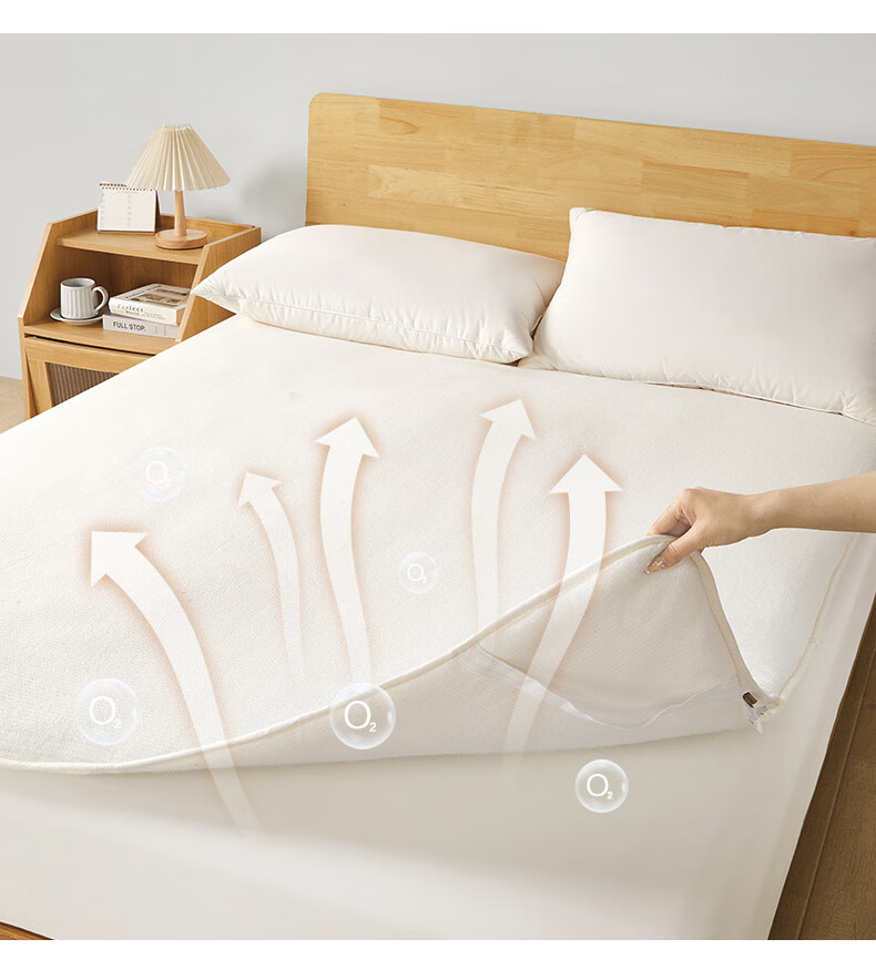 Наматрасник BEYOND Home Textiles, 100% хлопок из Синьцзяна, двуспальный, стеганый, для кровати 1.5м, домашний текстиль