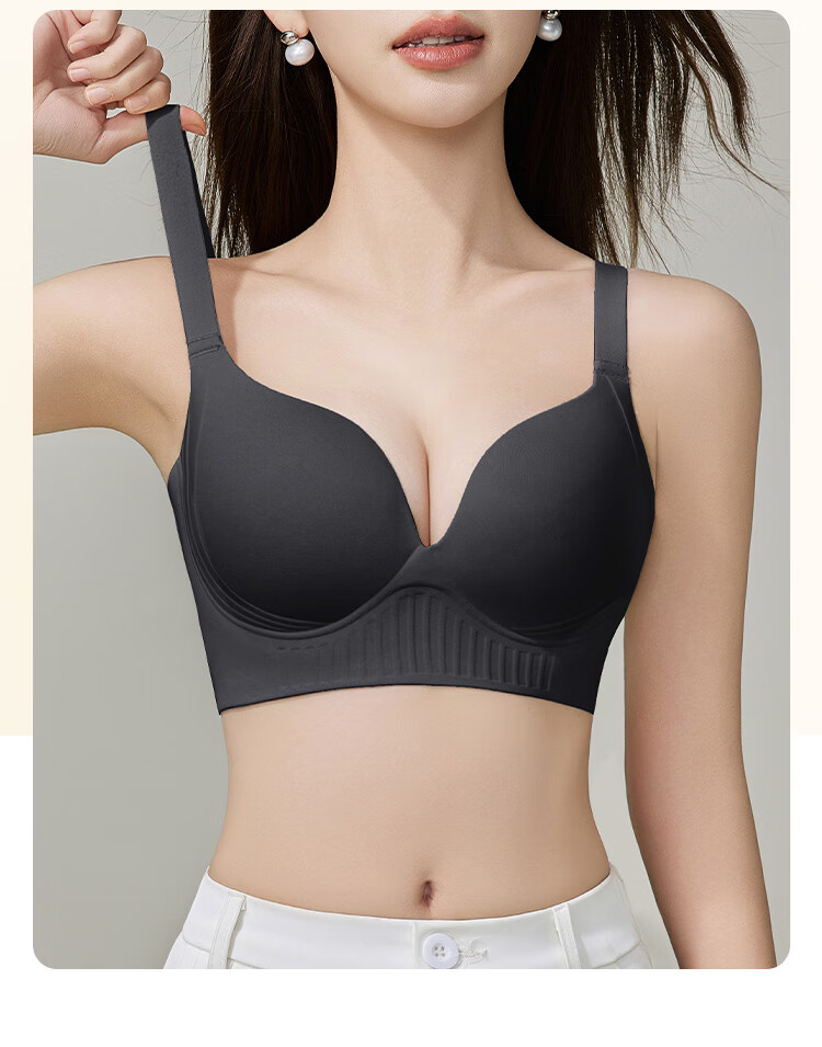 GRACEWELL Бюстгальтер Push-Up с гладкой бесшовной конструкцией для больших грудей, поддержка и подъем, предотвращение обвисания, высокий боковой каркас, контроль боковых выступов для женщин больших размеров
