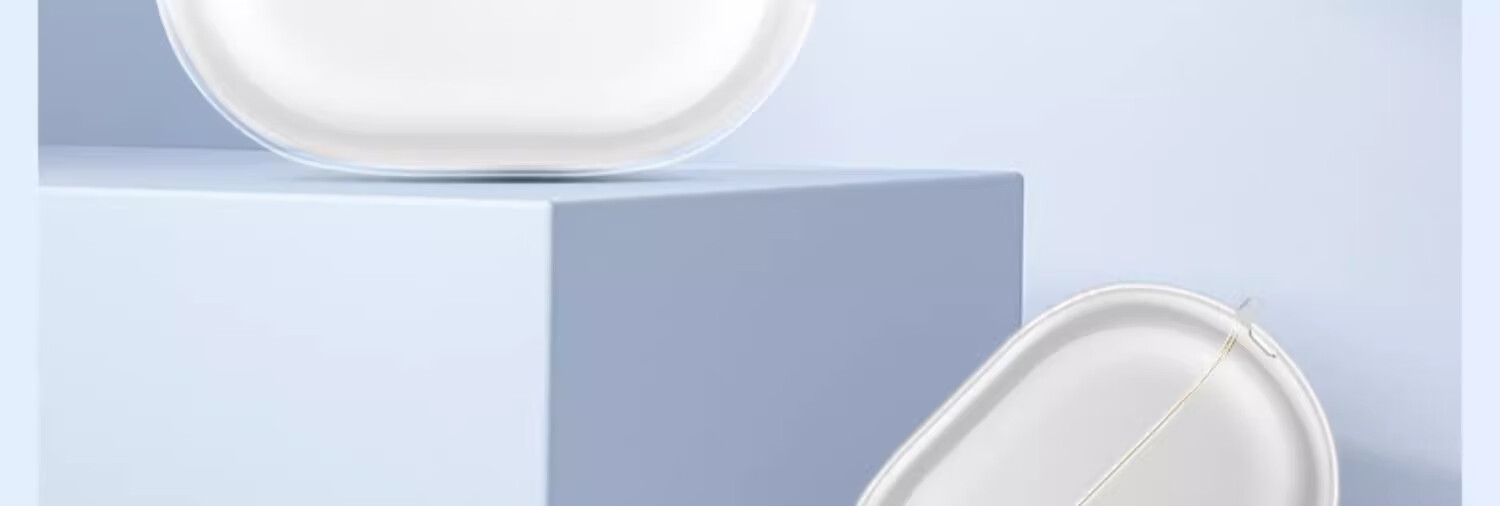 Чехол для наушников Aolang для Huawei FreeBuds Pro 4, защитный чехол, противоударный, пыленепроницаемый, силиконовый прозрачный чехол для голого устройства, минималистичный стиль + ремешок