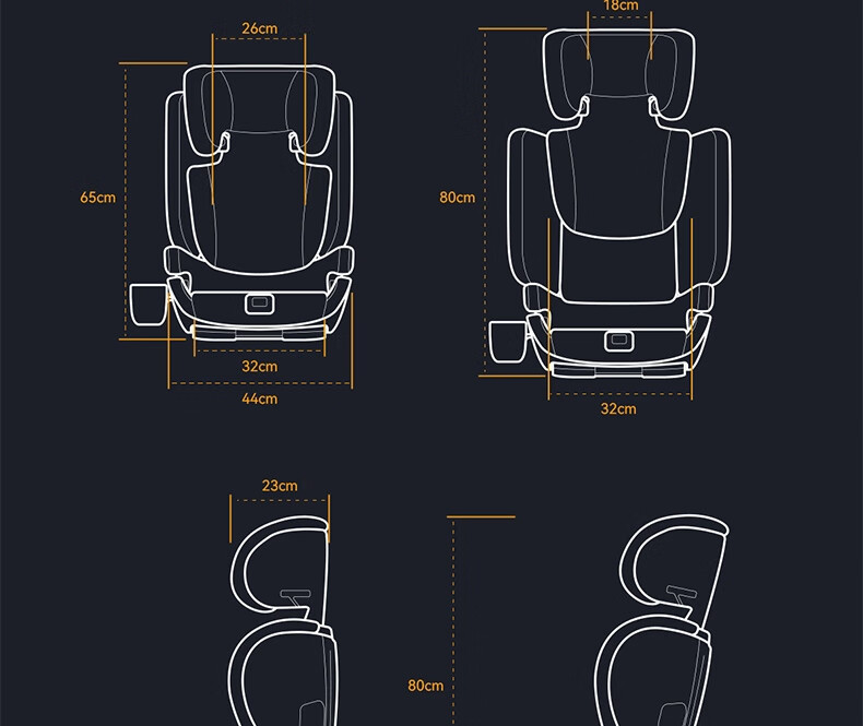 Автокресло Maxi-Cosi RodifixPlus для детей от 3 до 12 лет, цвет Graphite Gray