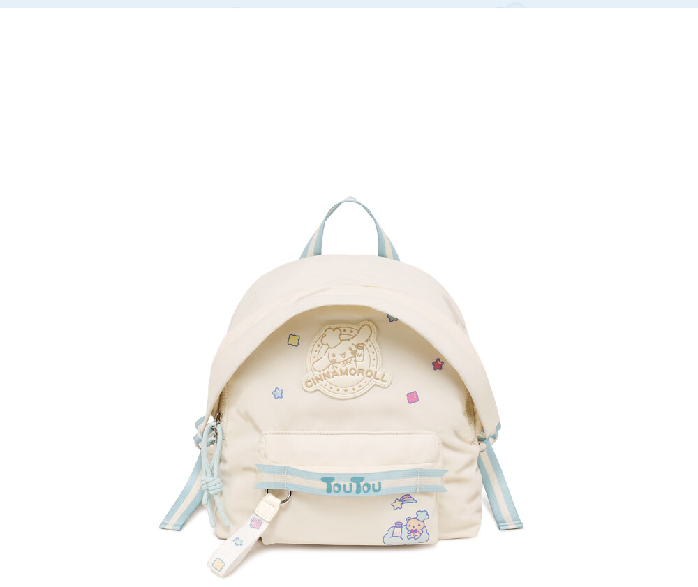 Рюкзак Toutou Cinnamoroll, детский, для девочек, повседневный, размер M, кремово-белый