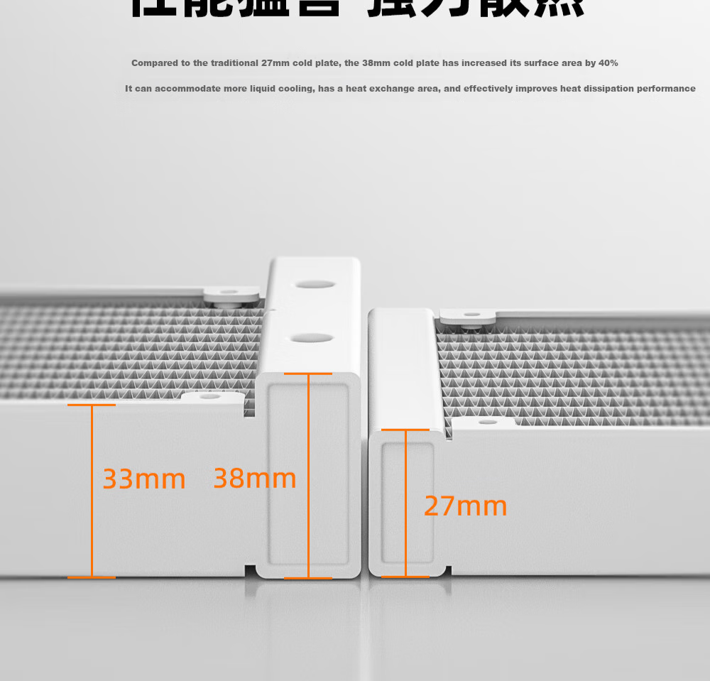 Комплект термопасты ID-COOLING Snow Border DX240 White Fanless, белый