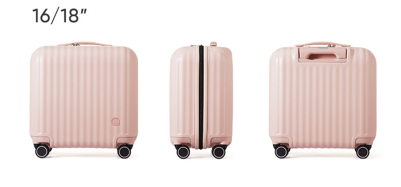 Чемодан Aji Luggage, женский, ручная кладь, 14 дюймов, легкий, для путешествий, весна-осень, детский