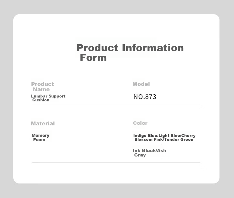 Подушка ортопедическая CICIDO из пены с эффектом памяти, для сиденья, офисного кресла, студенческая, всесезонная, 1 шт.