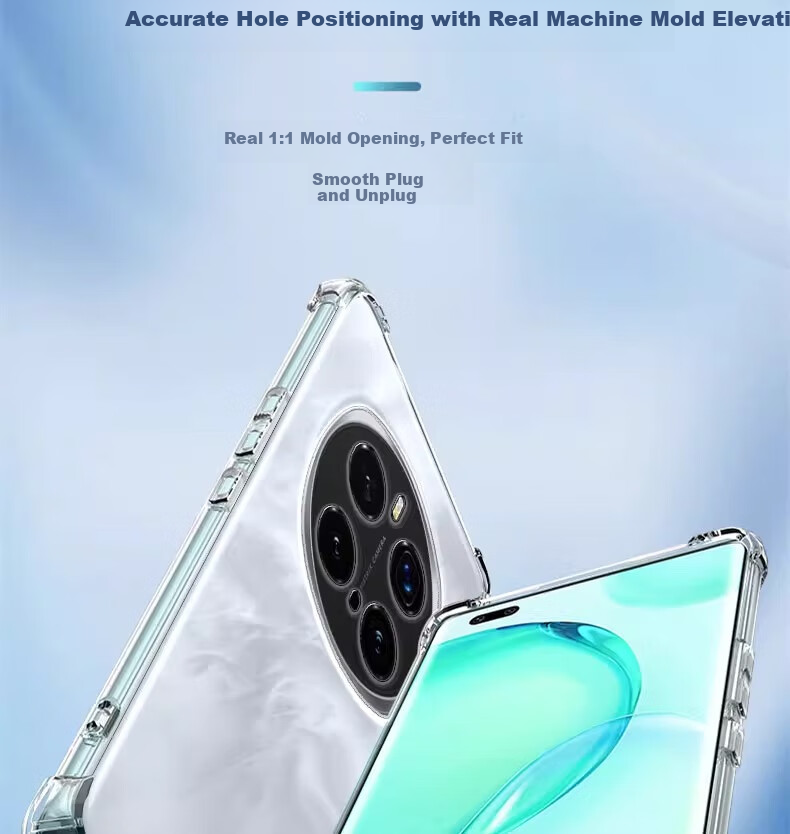 Противоударный чехол HOLDZU для Honor Magic7 Pro, ультратонкий матовый дизайн, силиконовая защита объектива, прозрачный