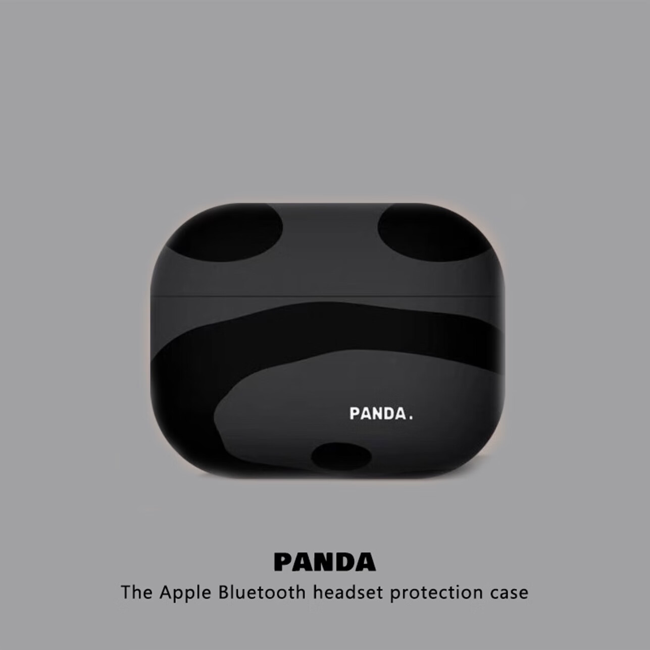 Чехол для наушников Sihuanke AirPods 4, совместимый с Apple Earphones, силиконовая накладка для AirPods 4, защитный чехол для AirPods 4 - Дизайн Панда - Белый