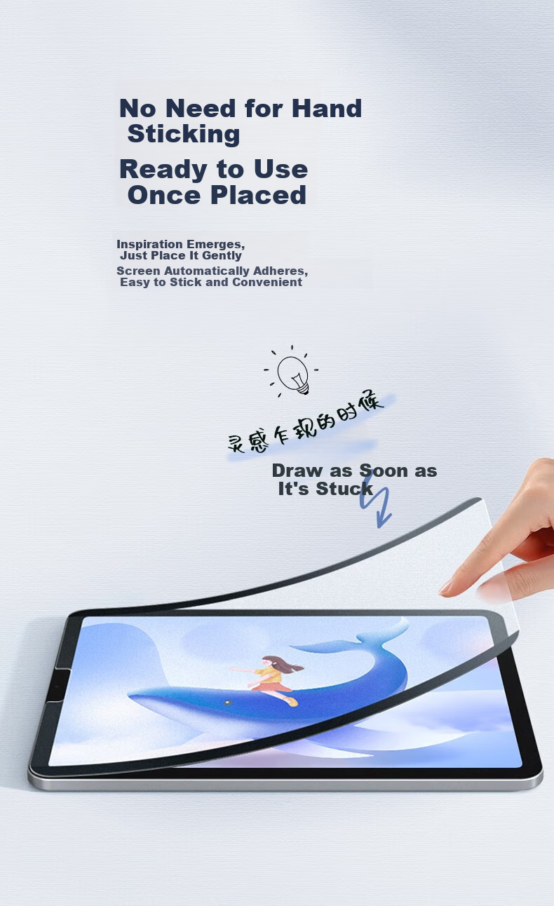 Защитная пленка для экрана Shanmo для iPad 11-го/10-го поколения, специальная пленка для рисования и письма, защита от отпечатков пальцев и ударов, 11 дюймов, совместима с моделями 2025/2022 годов