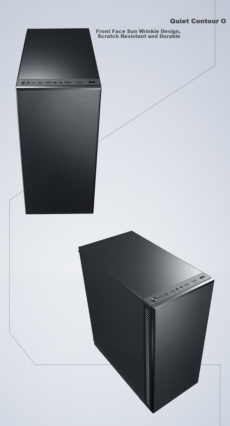 Компьютерный корпус SAMA Black Hole 7 ATX Midi-Tower, черный