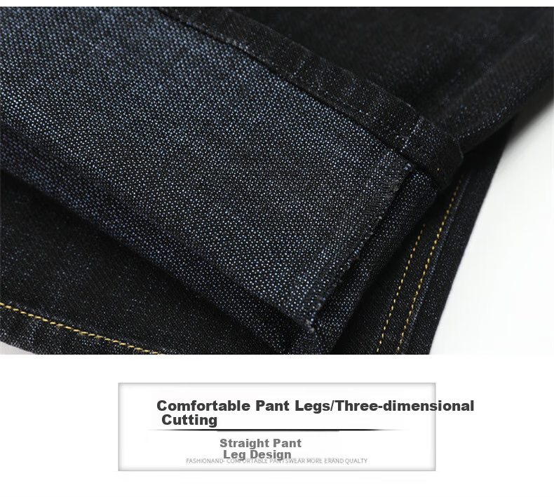 Джинсы мужские Jeanswest, трендовые прямые свободные удобные брюки, модные универсальные штаны, синие, размер 36