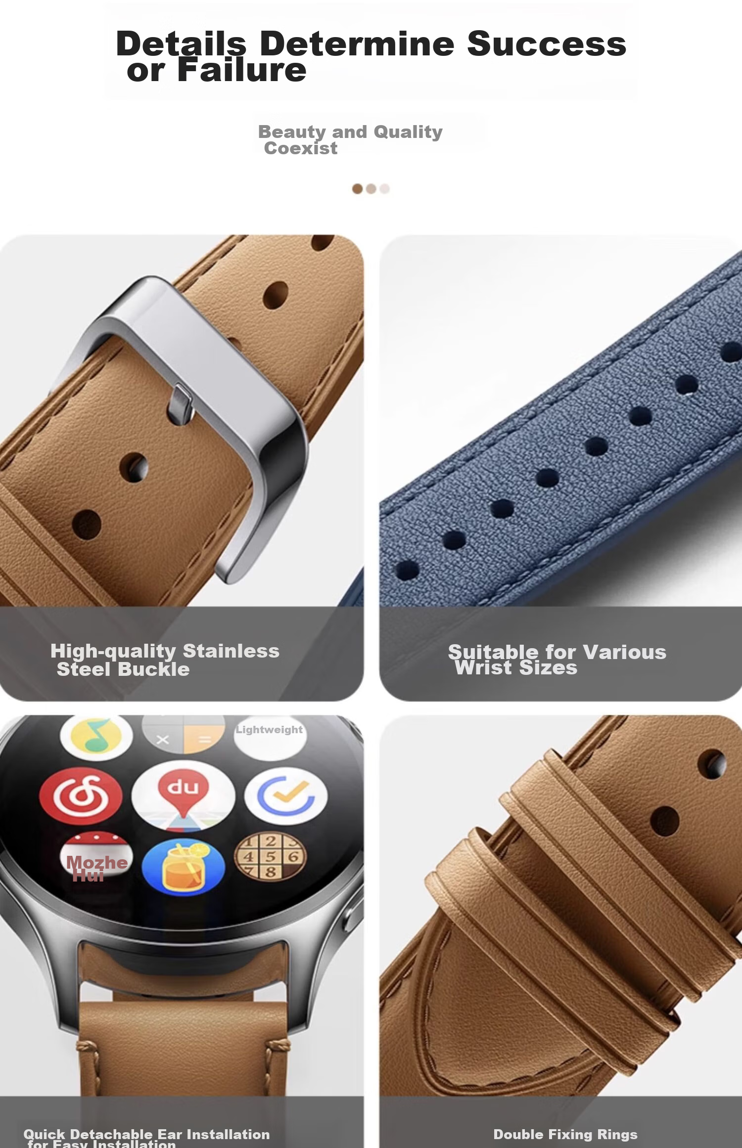 Ремешок Iboann для Xiaomi Watch S4/S3/S2/S1Pro, магнитный миланский из нержавеющей стали, серебристый