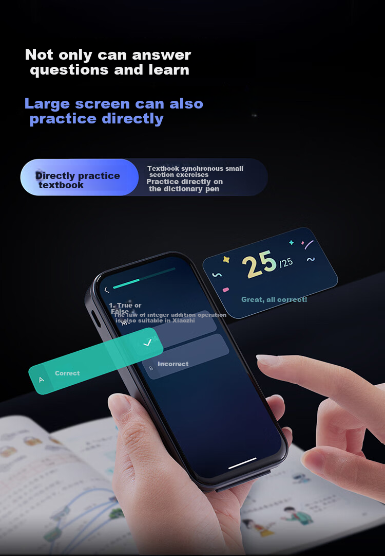 Youdao AI Answering Pen SpaceOne - Умная ручка-сканер для школьников