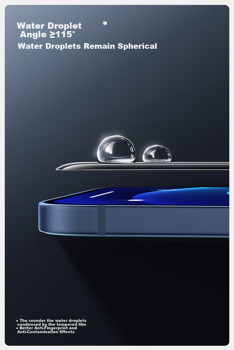 Защитное стекло SmartDevil для iPhone 12 Pro Max, закаленное, противоударное, антиотпечатки, 2 шт.