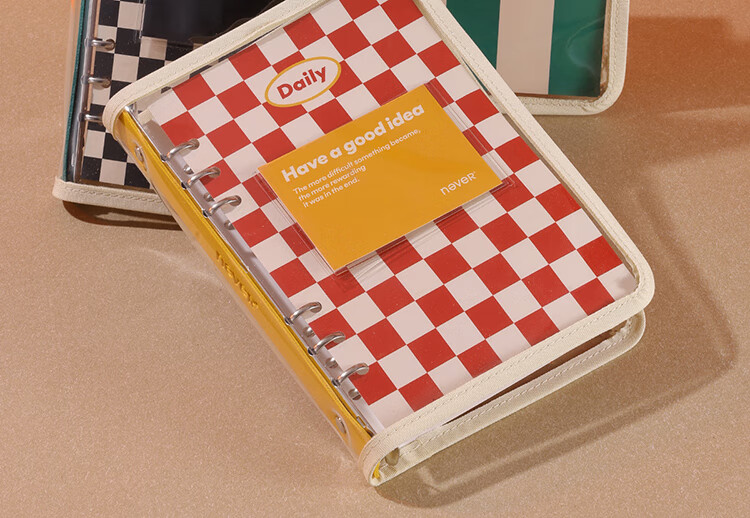 Never Lively Notebook 3.0 Loose-Leaf A5 Detachable Transparent Cover Notebook
