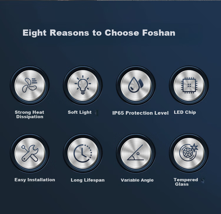 FSL Foshan Lighting светодиодный прожектор, уличный прожектор, наружный светильник, садовый фонарь, 50 Вт