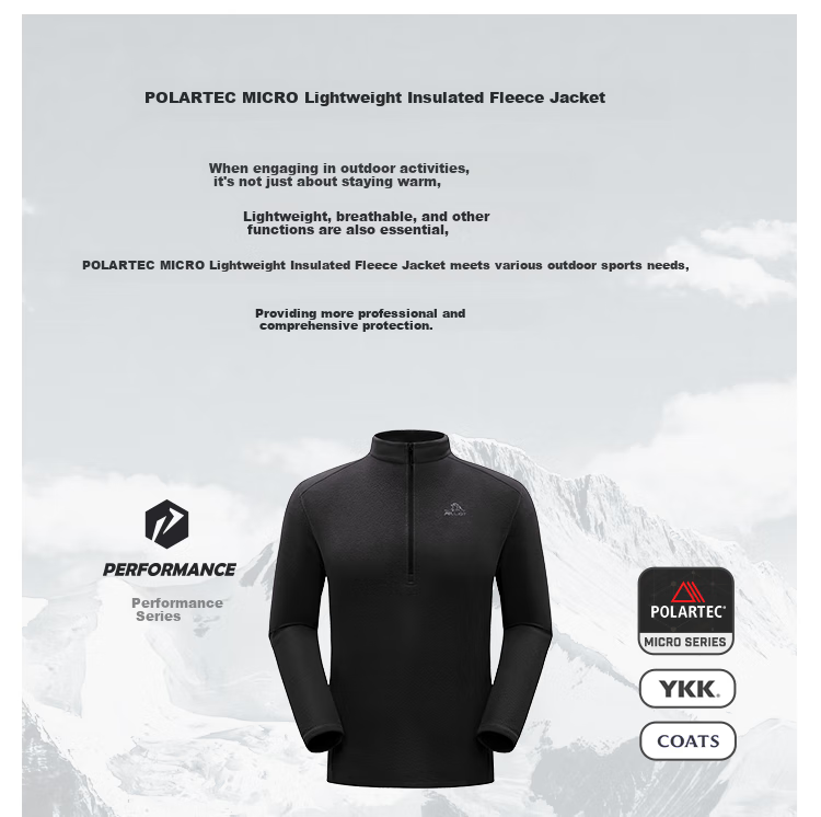 Мужская флисовая куртка Pelliot P Series Polartec, теплая, для активного отдыха, черная, размер XXL