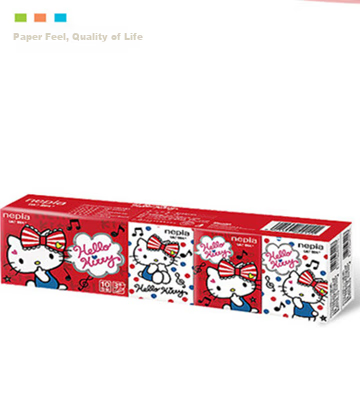 Бумажные платочки Nepia HelloKitty
