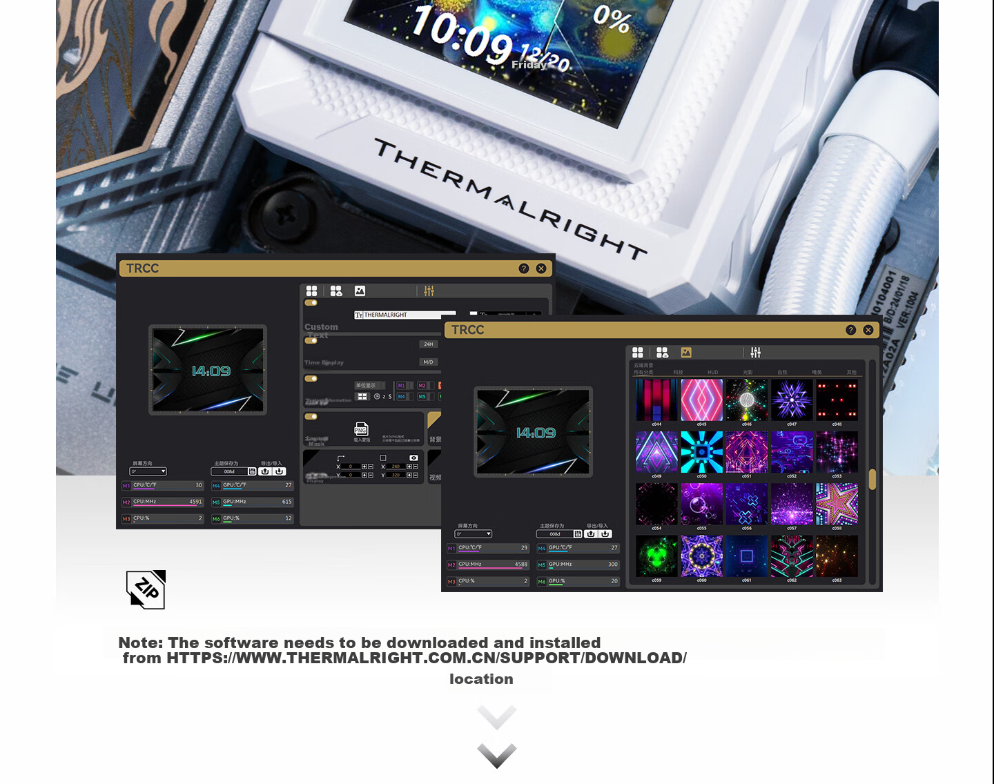 Система жидкостного охлаждения Thermalright FROZEN WARFRAME 240 SE ARGB WHITE