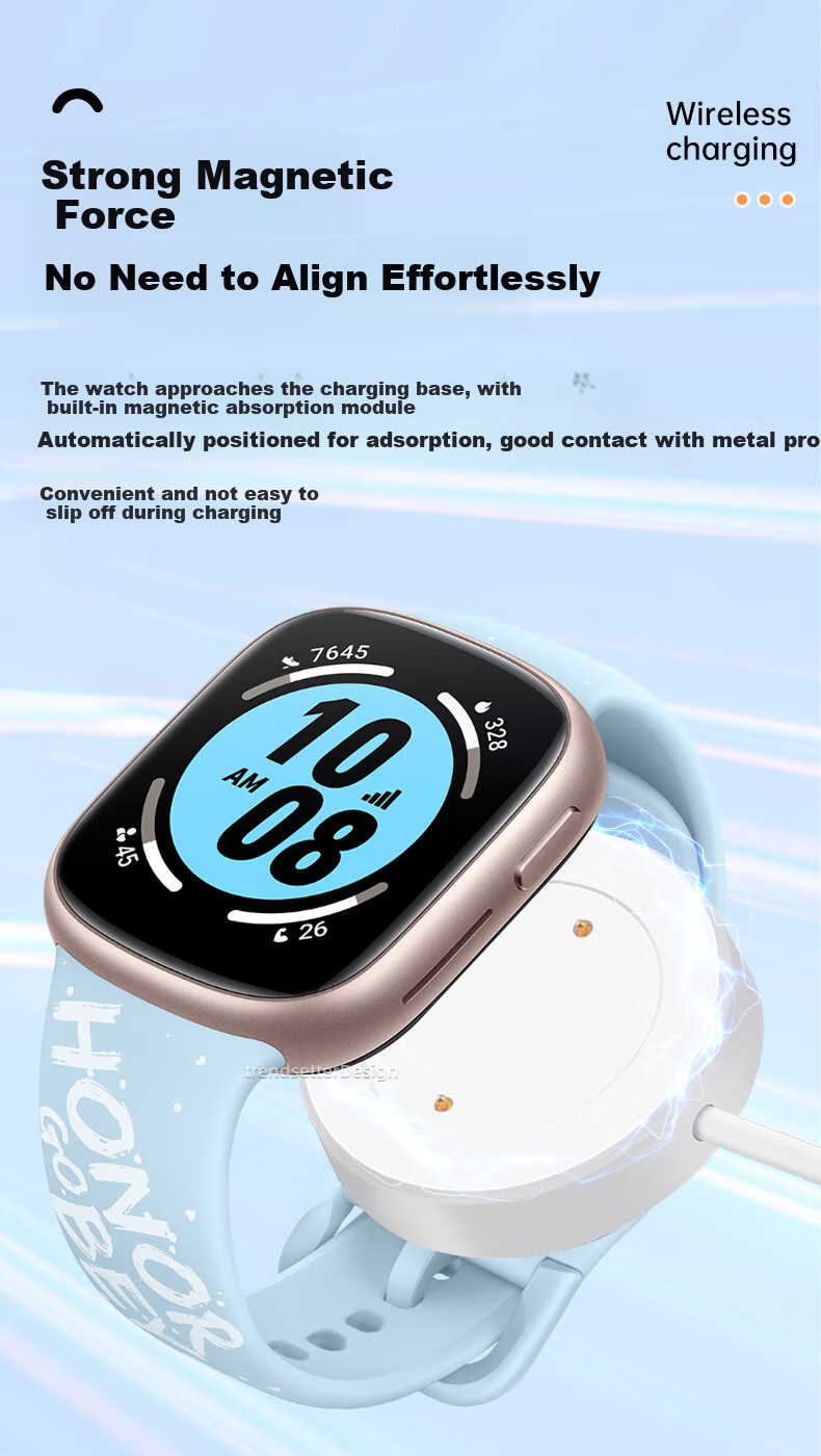 Магнитный кабель для зарядки Yingqian, совместимый с Honor Watch GS3/GS4, док-станция для быстрой зарядки для Honor Watch 4/5/GS3 Smartwatch