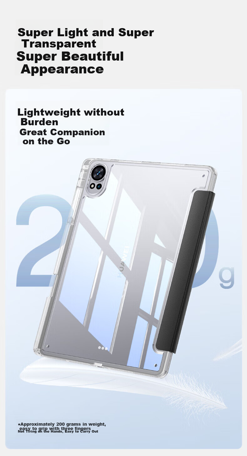 Защитный чехол Shanmo для Huawei MatePad 11.5/11.5S, версия Soft Light/Dynamic, 11.5 дюймов, с держателем для стилуса, серый
