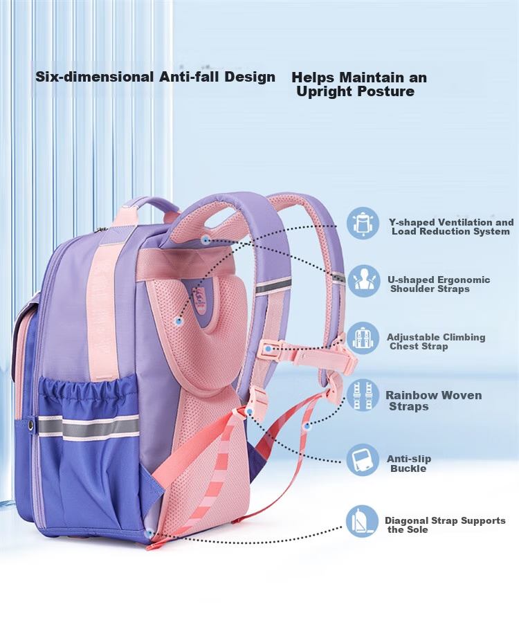 Детский рюкзак KALA·Y Cloud Backpack 3.0, ультралегкий, для начальной школы (1-4 классы), унисекс, 18 л